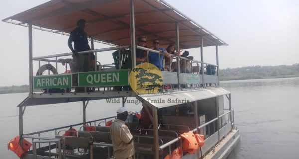Boat cruise Launch trip on the Kazinga channel in Queen Elizabeth National Park